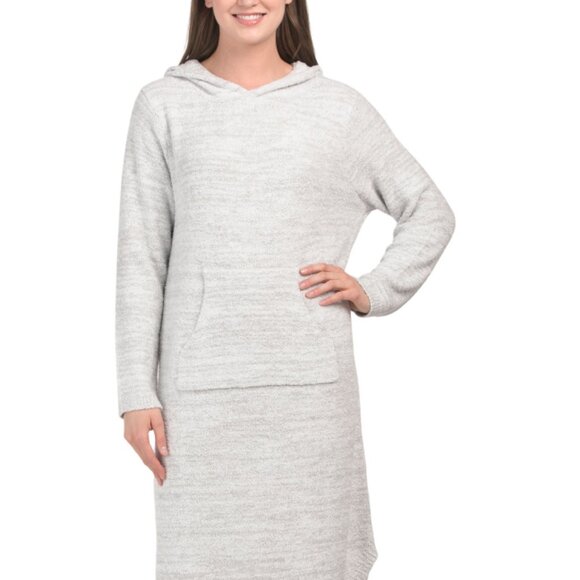 SOFTIES Heather Grey Marshmallow Hooded Lounger - Picture 1 of 2